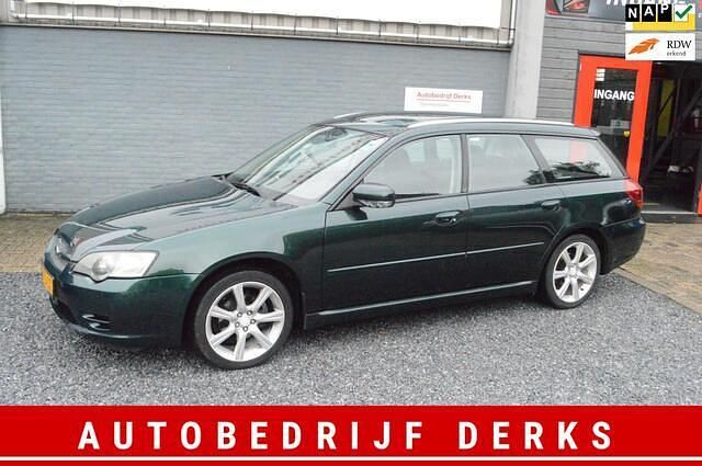 Groen Gebruikt 2004 Subaru Legacy Stationwagen | € 3.950 - Afbeelding 1/4