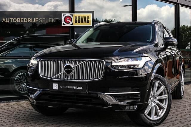 Zwart Gebruikt 2016 Volvo XC90 Inscription SUV | € 26.900 (Iets duurder) - Afbeelding 1/4