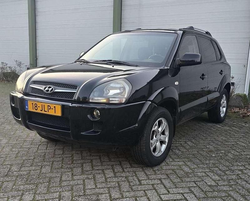 Zwart Gebruikt 2009 Hyundai Tucson Style SUV | € 3.250 (Eerlijke prijs) - Afbeelding 1/4