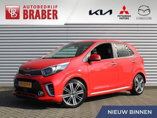 Rood, metallic lak Gebruikt 2017 Kia Picanto GT-Line Hatchback | € 11.950 (Iets duurder) - Afbeelding 1/4