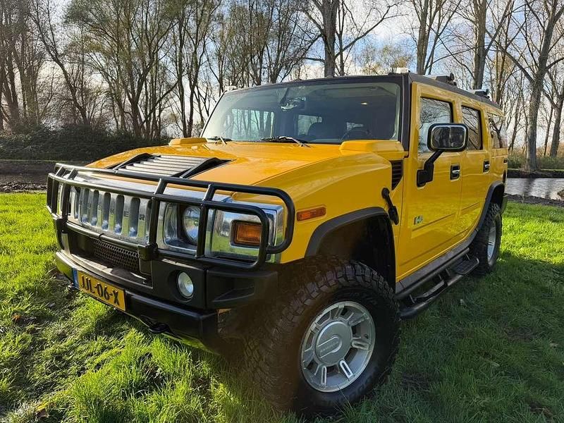 Geel Gebruikt 2004 Hummer H2 SUV | € 29.950 - Afbeelding 1/4
