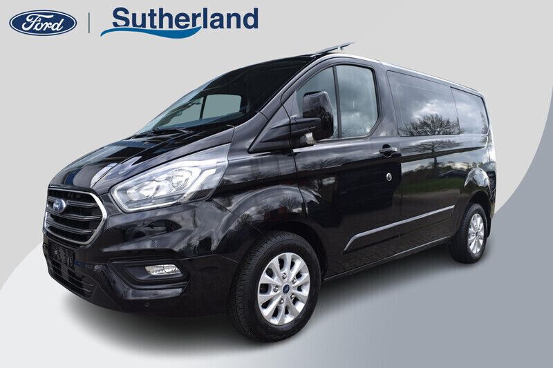 Zwart Gebruikt 2020 Ford Transit Custom Limited Van | € 19.400 (Super prijs) - Afbeelding 1/4