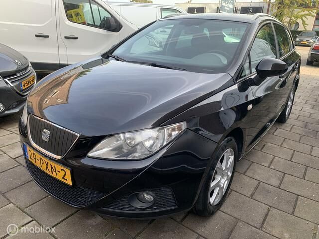 Zwart Gebruikt 2011 Seat Ibiza ST Ecomotive Stationwagen | € 1.199 (Super prijs) - Afbeelding 1/4