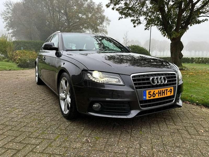 Grijs Gebruikt 2009 Audi A4 Proline Stationwagen | € 4.000 (Super prijs) - Afbeelding 1/4