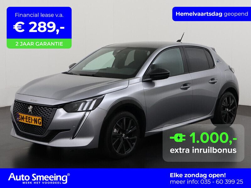Grijs Gebruikt 2023 Peugeot e-208 GTi Hatchback | € 21.895 (Eerlijke prijs) - Afbeelding 1/4