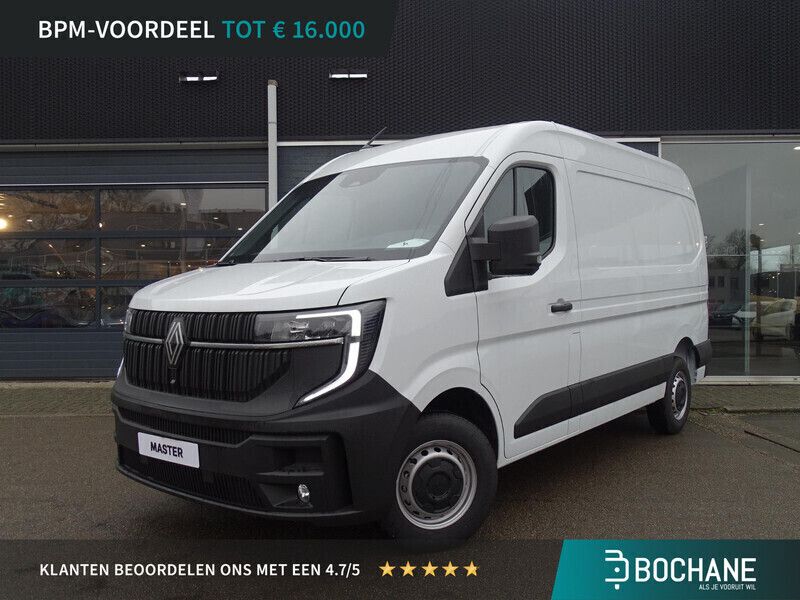 Blanc mineral (qng) (licht wit) Nieuw 2024 Renault Master Van | € 36.140 (Eerlijke prijs) - Afbeelding 1/2