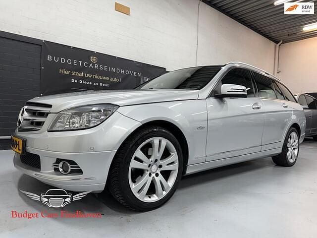 Grijs Gebruikt 2009 Mercedes C200 Business Stationwagen | € 3.495 (Eerlijke prijs) - Afbeelding 1/4