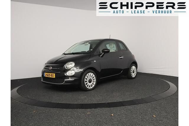 Zwart Gebruikt 2020 Fiat 500 Lounge Hatchback | € 11.900 (Eerlijke prijs) - Afbeelding 1/3