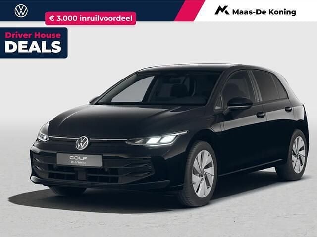 Zwart Nieuw 2026 VW Golf VIII Edition Hatchback | € 41.060 (Eerlijke prijs) - Afbeelding 1/4