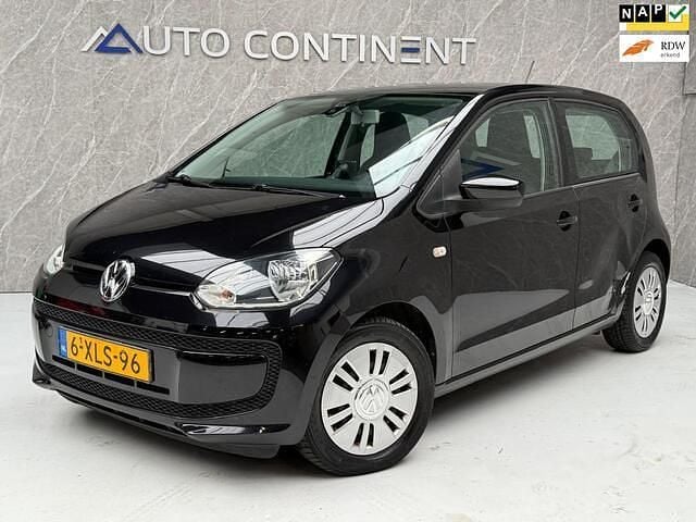 Zwart Gebruikt 2014 VW up! Move Hatchback | € 4.450 (Super prijs) - Afbeelding 1/4