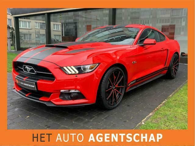 Rood Gebruikt 2015 Ford Mustang GT Coupé | € 54.990 - Afbeelding 1/4