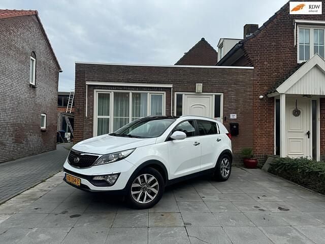 Wit Gebruikt 2014 Kia Sportage SUV | € 12.950 (Eerlijke prijs) - Afbeelding 1/4