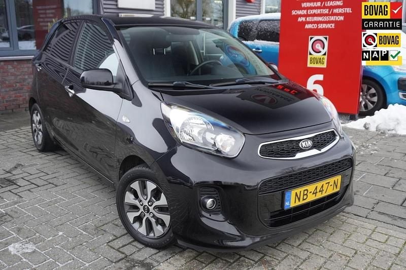 Zwart Occasion 2017 Kia Picanto Hatchback | € 7.295 (Goede deal) - Afbeelding 1/4