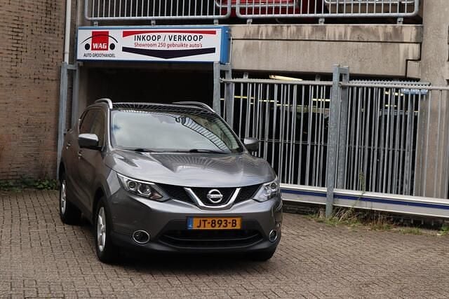 Grijs Gebruikt 2016 Nissan Qashqai Tekna SUV | € 11.499 (Goede deal) - Afbeelding 1/4