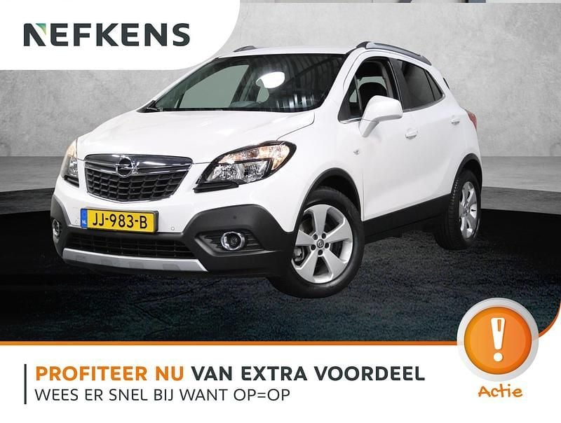 Wit Gebruikt 2016 Opel Mokka Cosmo SUV | € 12.425 (Eerlijke prijs) - Afbeelding 1/4