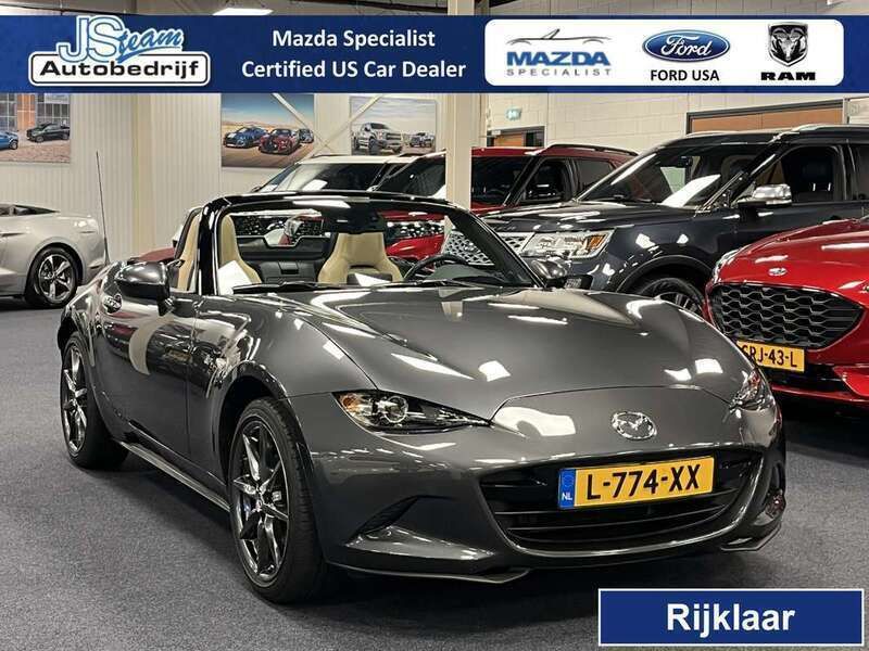 Grijs Gebruikt 2018 Mazda MX5 Cabriolet | € 25.950 (Eerlijke prijs) - Afbeelding 1/4