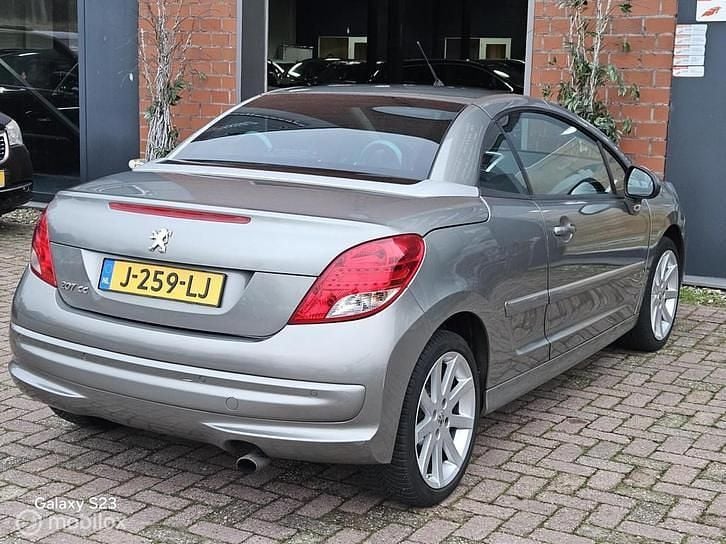 Occasion Peugeot 207 CC Roland Garros 120 PK (88 kW) 2010 Grijs Cabriolet