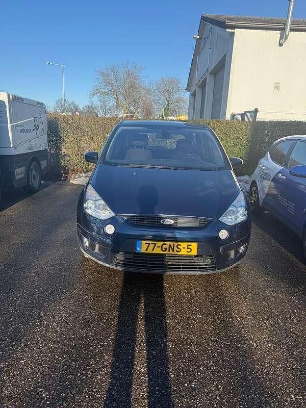Blauw Occasion 2008 Ford S-MAX S MPV | € 4.000 (Eerlijke prijs) - Afbeelding 1/4