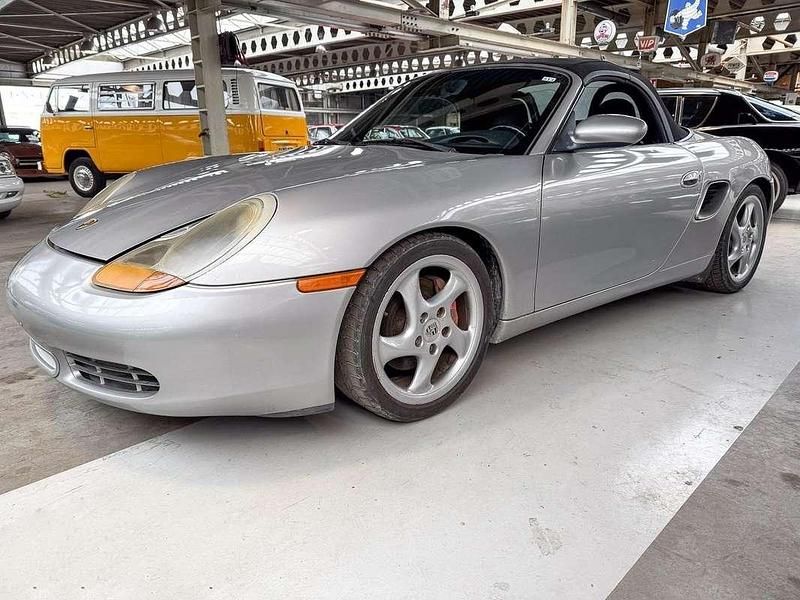 Zilver Gebruikt 2000 Porsche Boxster Cabriolet | € 21.750 - Afbeelding 1/4