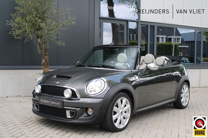 Grijs Gebruikt 2012 Mini Cooper S Cabriolet Chili Cabriolet | € 11.890 (Eerlijke prijs) - Afbeelding 1/4