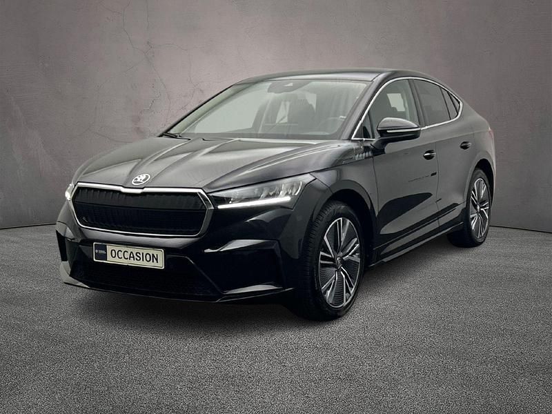 Zwart Gebruikt 2023 Skoda Enyaq iV Business Line SUV | € 34.900 (Duur) - Afbeelding 1/4