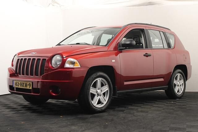 Rood Gebruikt 2009 Jeep Compass Limited SUV | € 4.650 (Super prijs) - Afbeelding 1/4