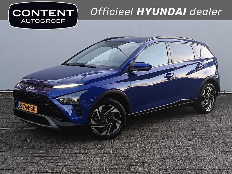 Blauw Gebruikt 2023 Hyundai Bayon Premium SUV | € 22.940 (Eerlijke prijs) - Afbeelding 1/4