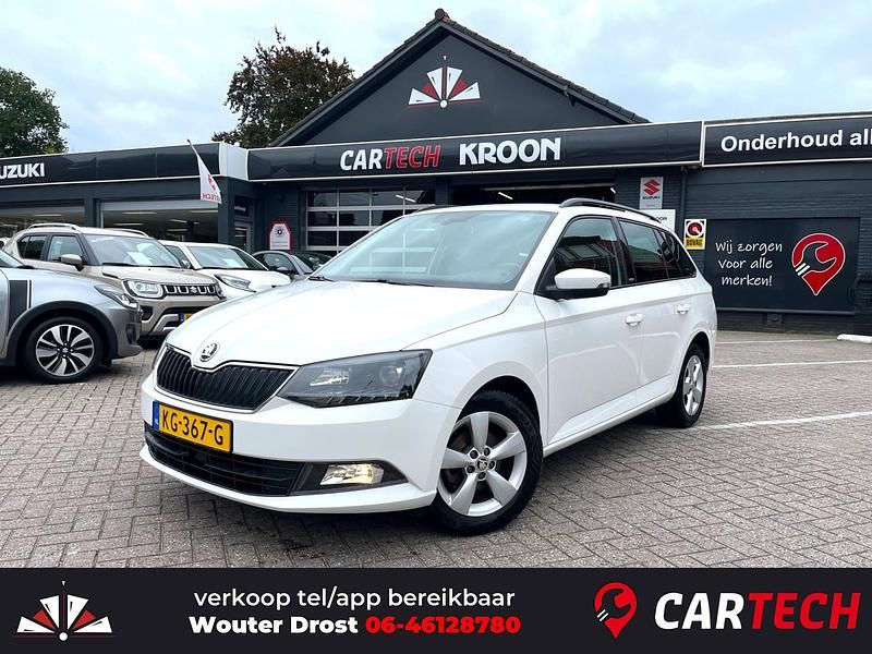 Wit Gebruikt 2016 Skoda Fabia Joy Stationwagen | € 9.950 (Eerlijke prijs) - Afbeelding 1/4
