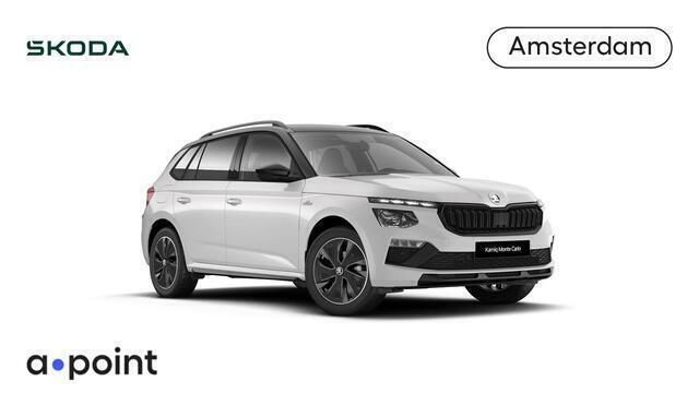 Wit, metallic lak Nieuw 2025 Skoda Kamiq Monte Carlo SUV | € 35.749 (Eerlijke prijs) - Afbeelding 1/4