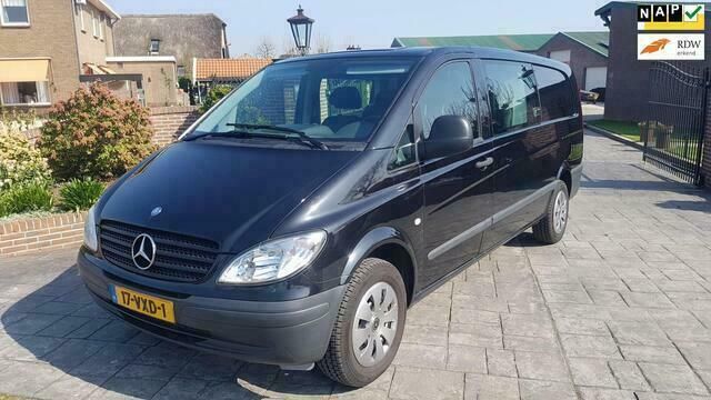 Zwart Gebruikt 2008 Mercedes Vito MPV | € 8.299 - Afbeelding 1/4