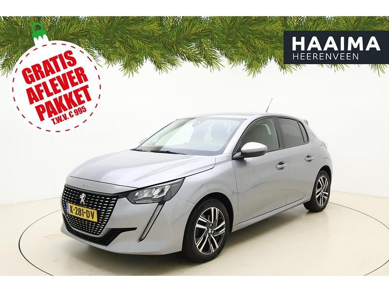 Grijs Gebruikt 2020 Peugeot 208 Allure Hatchback | € 15.950 (Eerlijke prijs) - Afbeelding 1/3