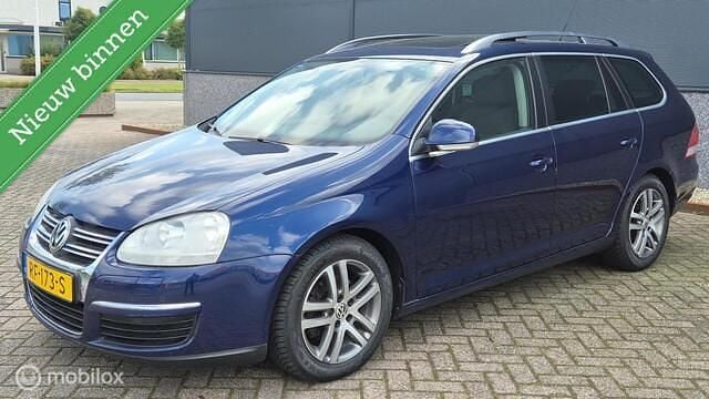 Blauw Gebruikt 2009 VW Golf VI Highline Stationwagen | € 2.499 (Eerlijke prijs) - Afbeelding 1/4