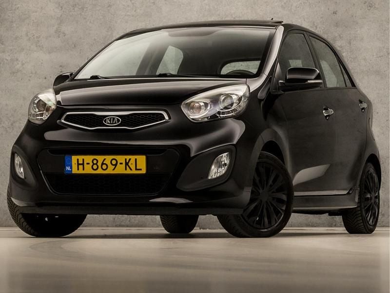Zwart Gebruikt 2012 Kia Picanto Comfort Hatchback | € 6.445 (Eerlijke prijs) - Afbeelding 1/4