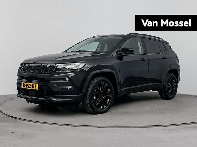 Zwart Occasion 2022 Jeep Compass Limited SUV | € 25.900 (Super prijs) - Afbeelding 1/4