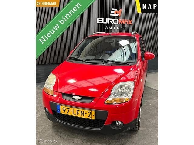 Rood Gebruikt 2010 Chevrolet Matiz Hatchback | € 2.199 - Afbeelding 1/4