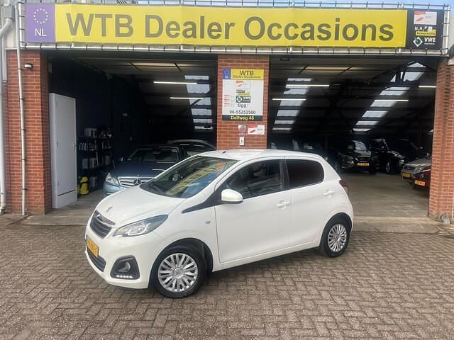 Wit Gebruikt 2017 Peugeot 108 Active Hatchback | € 4.950 (Eerlijke prijs) - Afbeelding 1/4