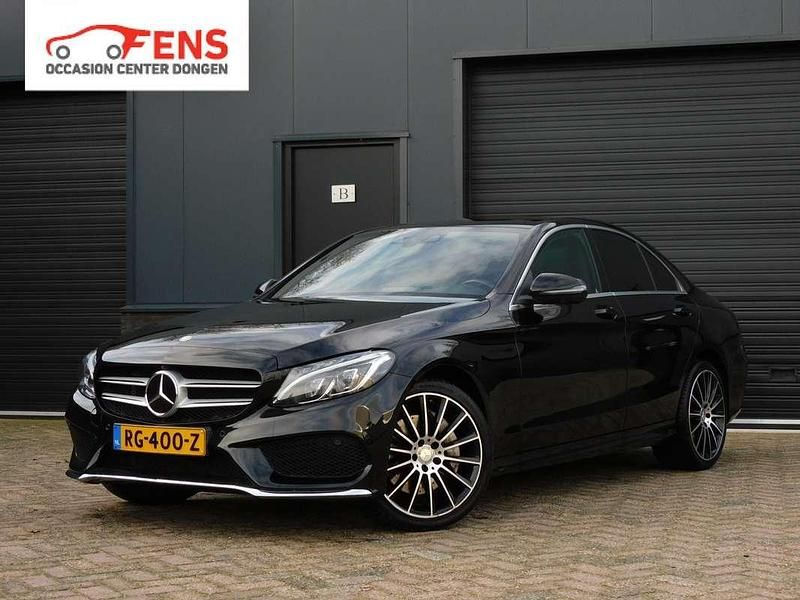 Zwart Occasion 2016 Mercedes C250 Prestige Sedan | € 19.940 (Super prijs) - Afbeelding 1/4