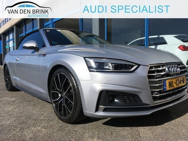 Grijs Gebruikt 2017 Audi A5 Cabriolet S-Line Cabriolet | € 34.900 (Iets duurder) - Afbeelding 1/4