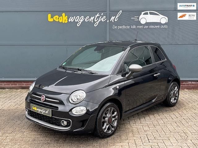 Zwart Gebruikt 2020 Fiat 500 Sport Hatchback | € 12.940 (Eerlijke prijs) - Afbeelding 1/4