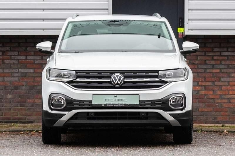Wit Gebruikt 2021 VW T-Cross Style SUV | € 21.750 (Goede deal) - Afbeelding 1/4