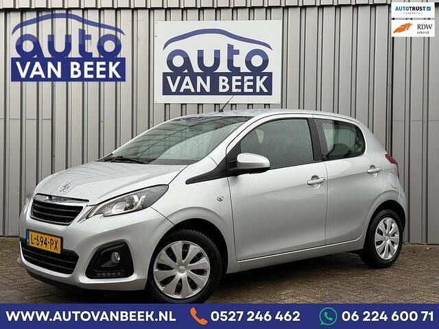 Grijs Gebruikt 2021 Peugeot 108 Active Hatchback | € 7.950 (Eerlijke prijs) - Afbeelding 1/3