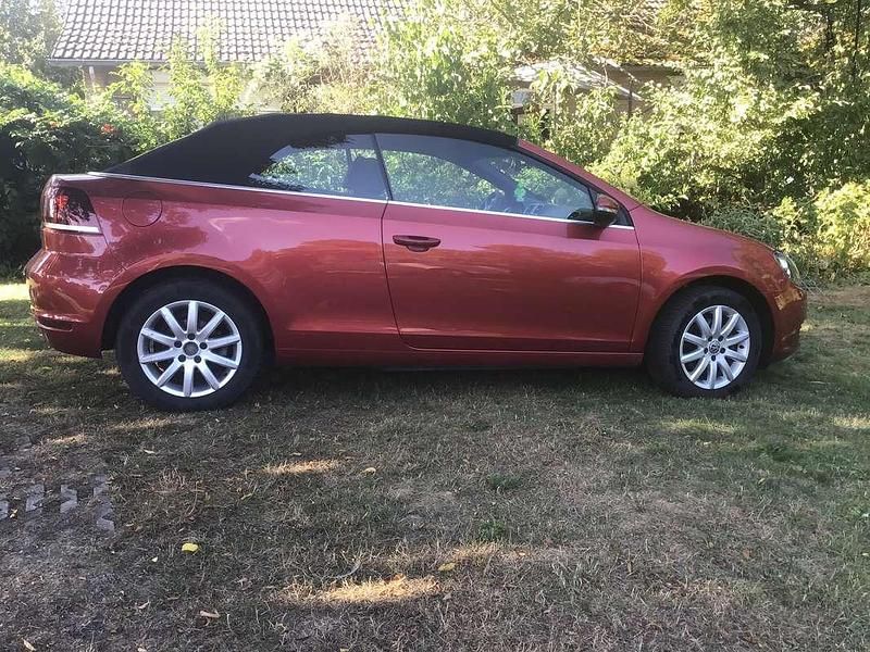 Rood Gebruikt 2012 VW Golf Cabriolet Cabriolet | € 9.850 (Goede deal) - Afbeelding 1/4