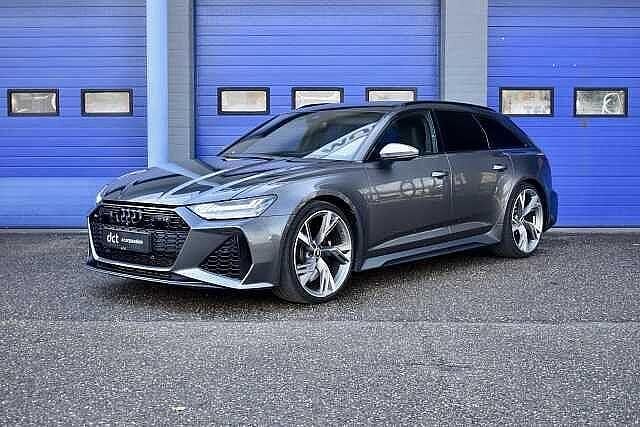 Grijs Gebruikt 2021 Audi RS6 Sport Stationwagen | € 89.900 - Afbeelding 1/4