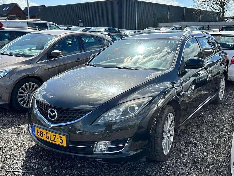 Occasion Mazda 6 Touring 120 PK (88 kW) 2008 Zwart, metallic lak Stationwagen