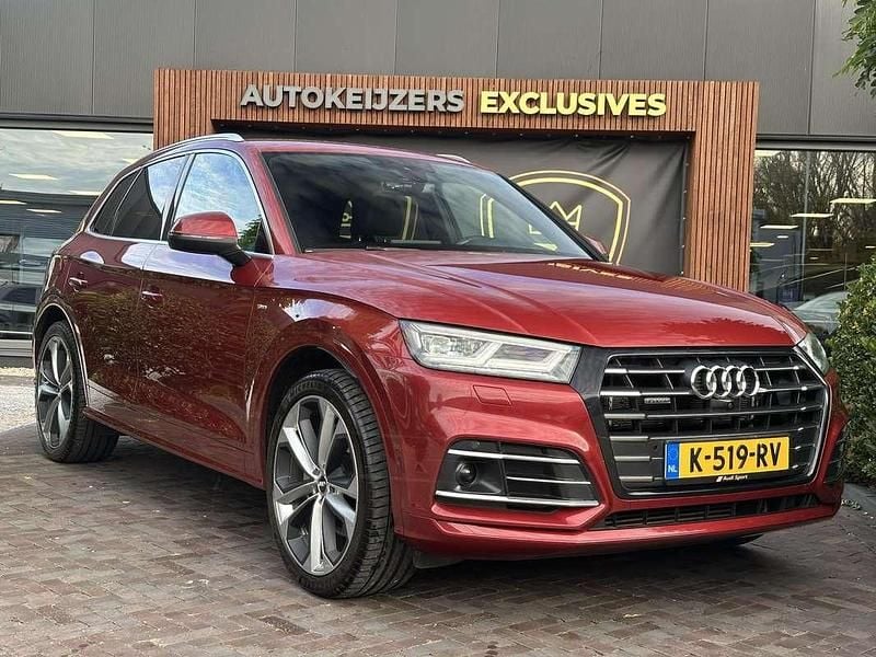 Rood Gebruikt 2020 Audi Q5 Competition SUV | € 34.900 (Super prijs) - Afbeelding 1/4
