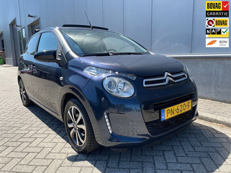Blauw Gebruikt 2017 Citroën C1 Shine Hatchback | € 9.950 (Eerlijke prijs) - Afbeelding 1/4