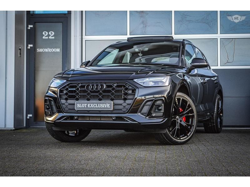 Zwart Occasion 2021 Audi Q5 Advanced SUV | € 47.950 (Duur) - Afbeelding 1/4