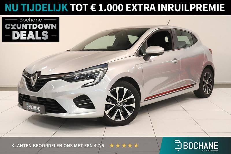Zilver Gebruikt 2021 Renault Clio V Intens Hatchback | € 18.540 (Eerlijke prijs) - Afbeelding 1/4