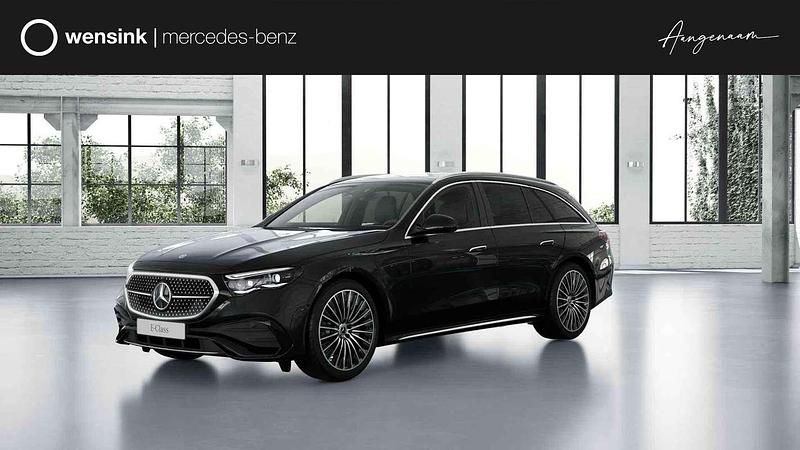 Zwart Nieuw 2025 Mercedes E300 Sport Edition Stationwagen | € 81.645 (Goede deal) - Afbeelding 1/4