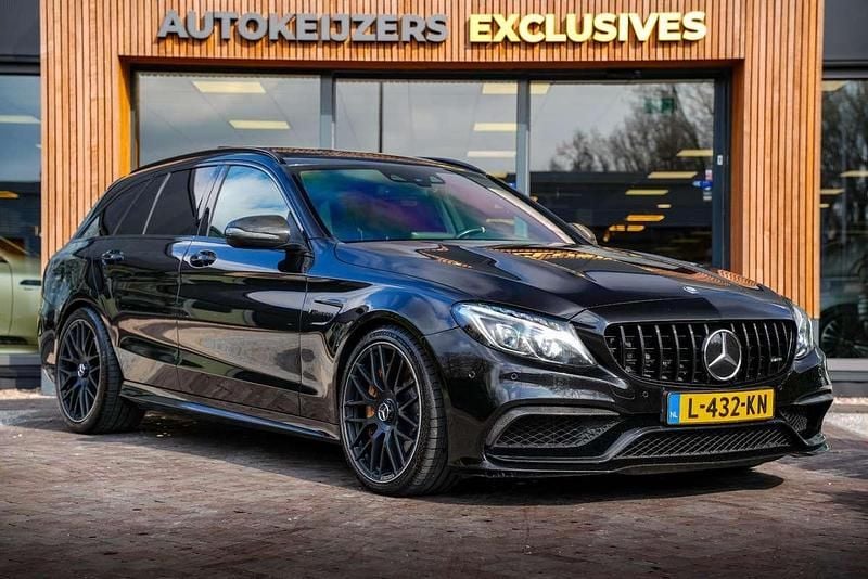 Zwart Occasion 2015 Mercedes C63 AMG AMG Stationwagen | € 43.900 - Afbeelding 1/4